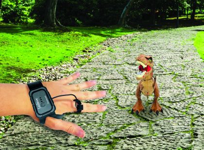 Lexibook T-Rex na dálkové ovládání s kouřovými efekty