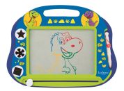 Lexibook Vícebarevná kreslící tabulka Dinosauři s razítky