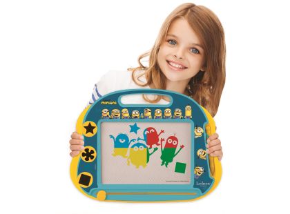 Lexibook Vícebarevná kreslící tabulka Mimoni s razítky