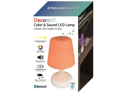 Lexibook Voděodolný reproduktor ve tvaru stolní lampy s LED