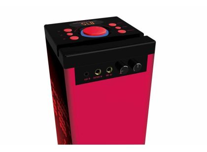 Lexibook Výkonný Bluetooth věžový reproduktor s mikrofonem a světelnými efekty