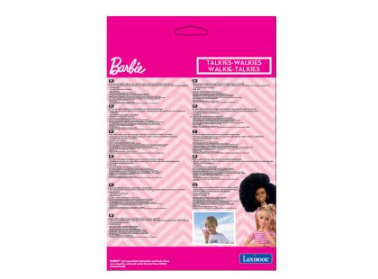 Lexibook Vysílačky Barbie s dosahem 200 m