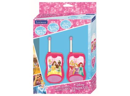 Lexibook Vysílačky Disney princezny s dosahem 200 m