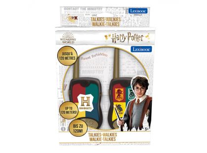 Lexibook Vysílačky Harry Potter s dosahem 200 m - Poškozený obal