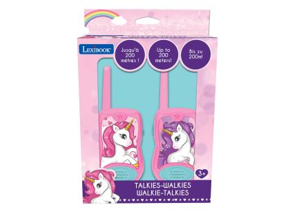 Lexibook Vysílačky Jednorožec s dosahem 200 m