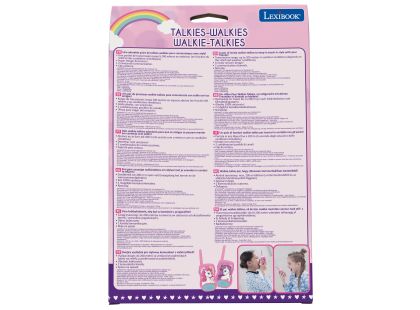 Lexibook Vysílačky Jednorožec s dosahem 200 m