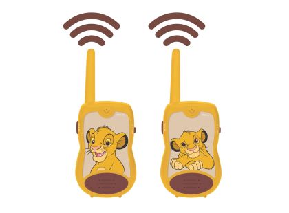 Lexibook Vysílačky Lví král s dosahem 200 m