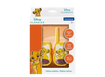 Lexibook Vysílačky Lví král s dosahem 200 m