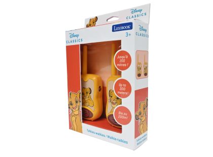 Lexibook Vysílačky Lví král s dosahem 200 m