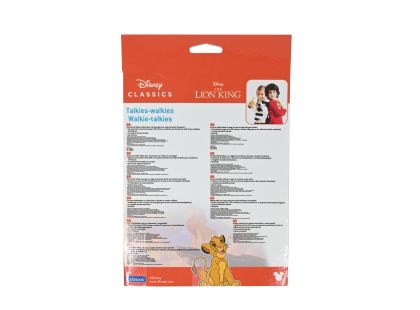 Lexibook Vysílačky Lví král s dosahem 200 m