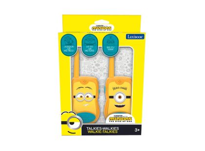 Lexibook Vysílačky Mimoni s dosahem 200 m