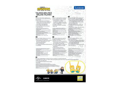 Lexibook Vysílačky Mimoni s dosahem 200 m