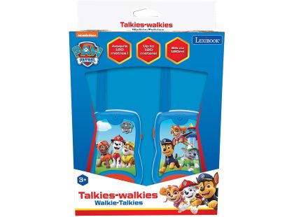 Lexibook Vysílačky s dosahem 120 metrů Tlapková Patrola - Poškozený obal