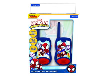 Lexibook Vysílačky Spidey s dosahem 200 m