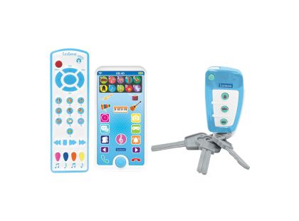 Lexibook Vzdělávací mobilní telefon, dálkové ovládání a klíčenka