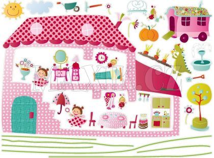 Lilliputiens Samolepky dekorační beruška Liz