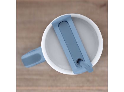 Lilo a Stitch cestovný hrnek s brčkem modrý