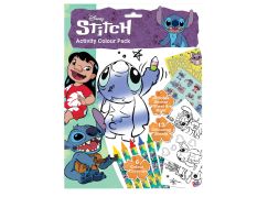 Lilo a Stitch pracovní listy s barvami