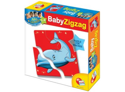 Lisciani Giochi Baby Genius Baby Zvířátka - Mořská zvířátka
