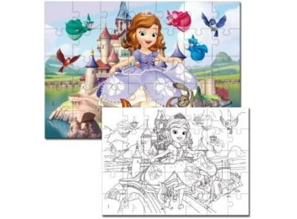 Lisciani Giochi Disney Sofia Puzzle 2v1 108dílků