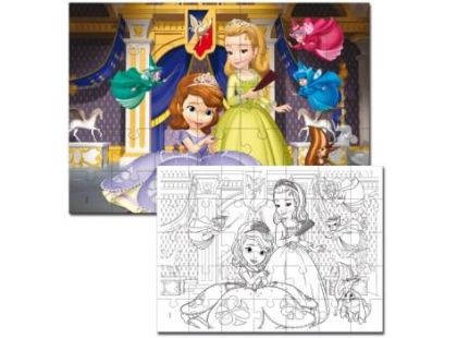 Lisciani Giochi Disney Sofia Puzzle 2v1 35dílků