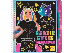 Liscianigiochi Barbie Sketch Book Cutie Scratch Reveal