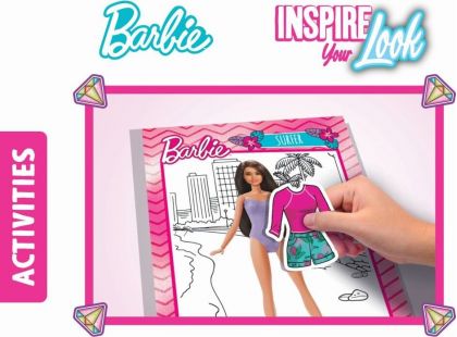 Liscianigiochi Barbie Sketch Book inspiruj svůj vzhled