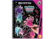 Liscianigiochi Monster High Vyškrabávací omalovánky Kamarádky navždy