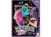 Liscianigiochi Monster High Vyškrabávací omalovánky objetí