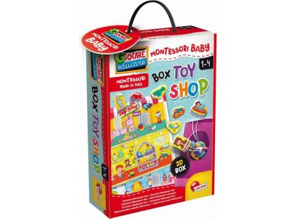 Liscianigiochi Montessori baby box vkládačka hračky