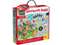 Liscianigiochi Montessori baby krabička Šťastná zvířátka