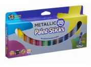 Little Brian Paint Sticks metalické barvy 12-pack