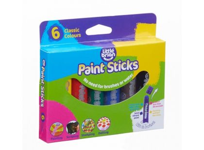 Little Brian Paint Sticks standard 6-pack