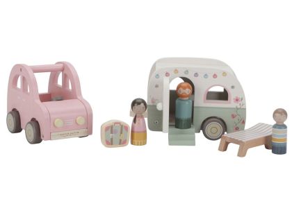 Little Dutch Auto s karavanem dřevěné