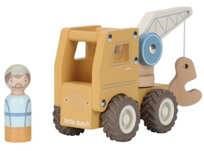 Little Dutch Autojeřáb dřevěný