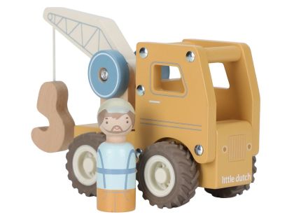 Little Dutch Autojeřáb dřevěný