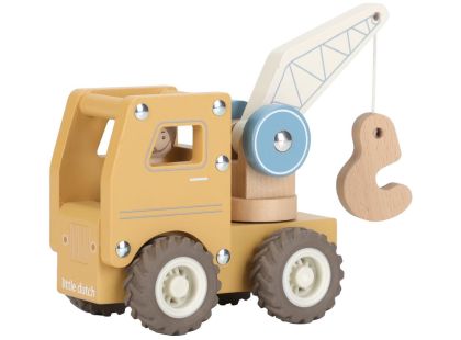 Little Dutch Autojeřáb dřevěný