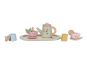 Little Dutch Čajový set dřevěný s květinovým potiskem 5