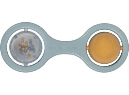 Little Dutch Chrastítko s kuličkami Blue