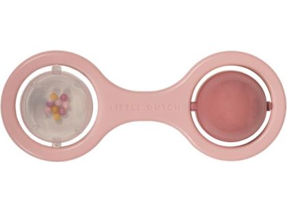 Little Dutch Chrastítko s kuličkami Pink