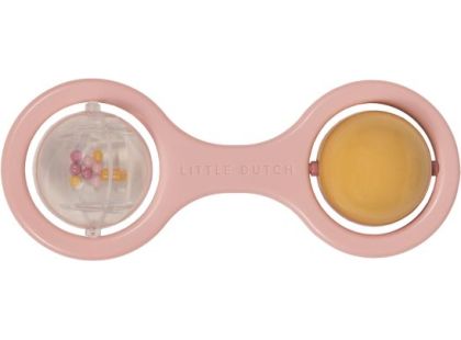 Little Dutch Chrastítko s kuličkami Pink
