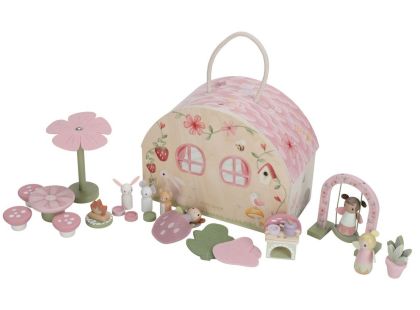 Little Dutch Domeček pro víly dřevěný přenosný Fairy Garden - Poškozený obal