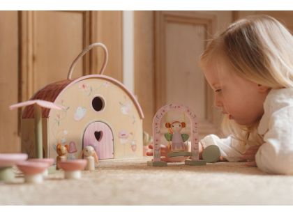 Little Dutch Domeček pro víly dřevěný přenosný Fairy Garden - Poškozený obal