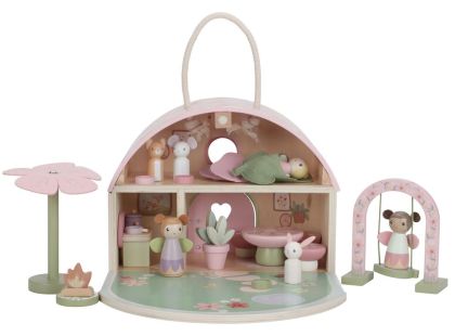 Little Dutch Domeček pro víly dřevěný přenosný Fairy Garden