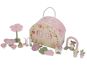 Little Dutch Domeček pro víly dřevěný přenosný Fairy Garden 4