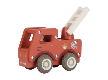 Little Dutch Hasičské auto dřevěné