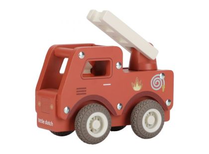 Little Dutch Hasičské auto dřevěné