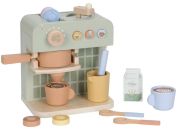 Little Dutch Kávovar na kapsle dřevěný - Poškozený obal