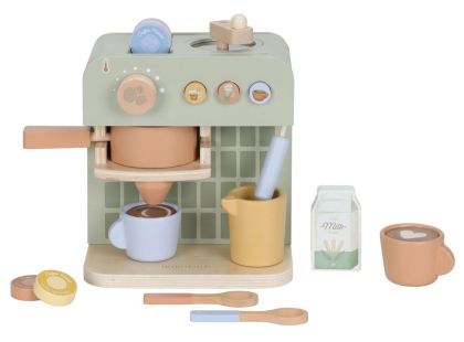 Little Dutch Kávovar na kapsle dřevěný - Poškozený obal