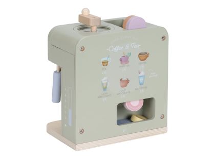 Little Dutch Kávovar na kapsle dřevěný - Poškozený obal